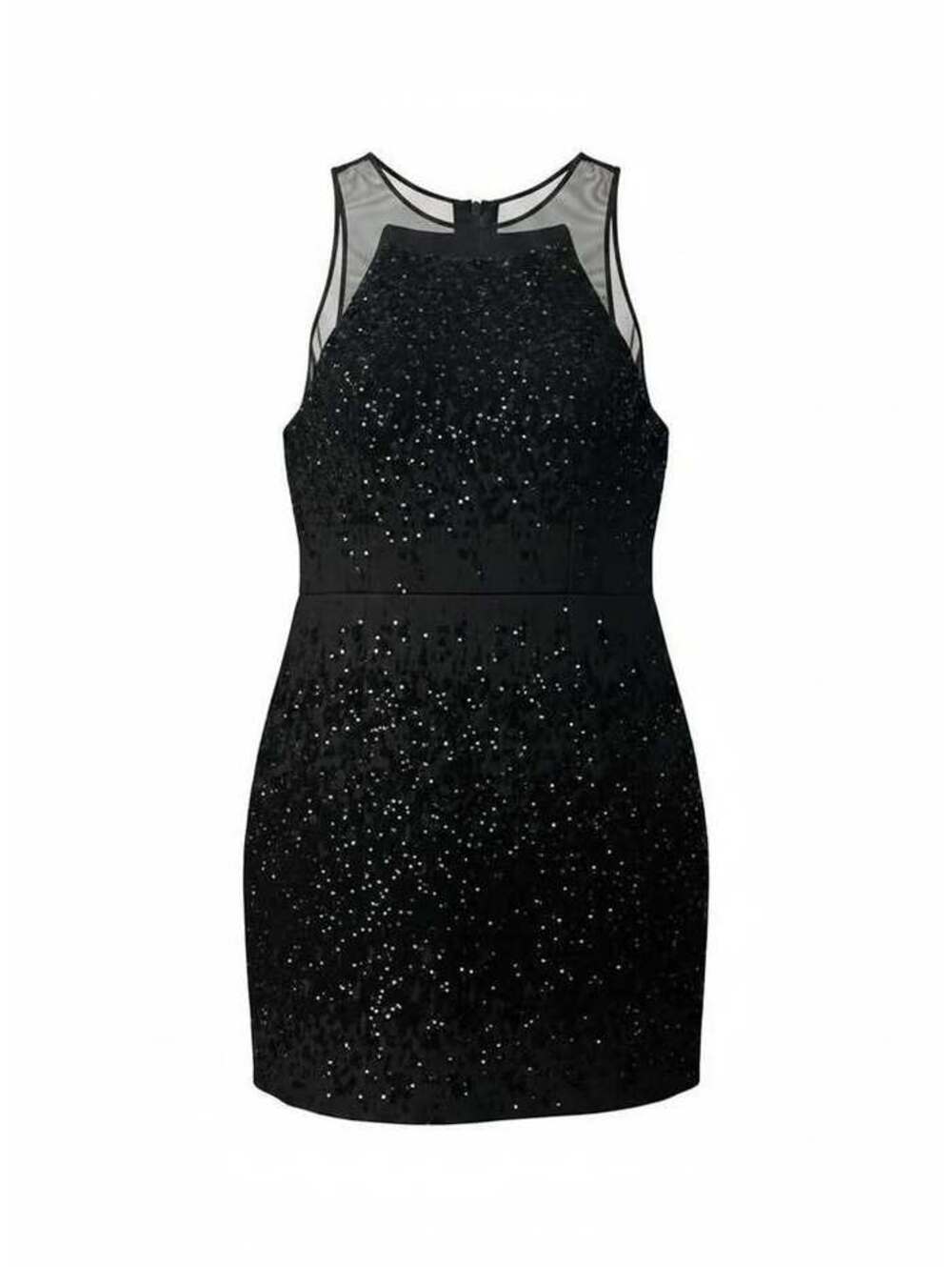Vera Wang Sequin Cocktail Dress